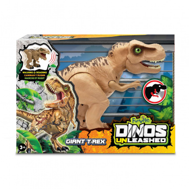 31121FI Игрушка Dinos Unleashed - Гигантский Т-Рекс со светом, звуком и электромех.